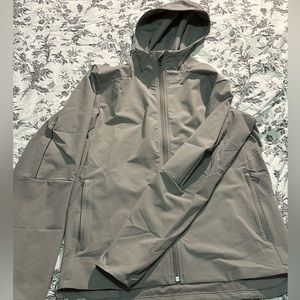 Lululemon Warp Light Packabke Jacket, Grey, Large